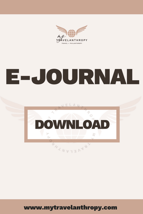E-journal - Mytravelanthropy
