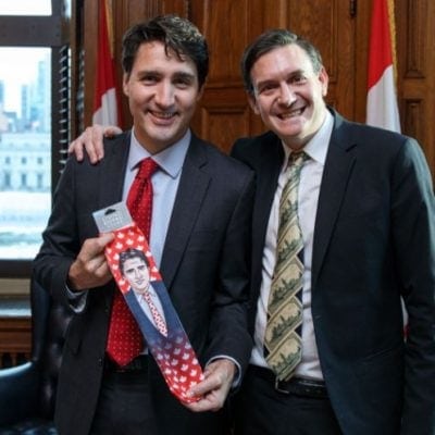 Kevin Bosch Justin Trudeau ties